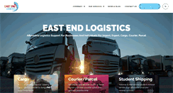 Desktop Screenshot of eastendlogistics.com